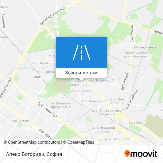 Алеко Богориди карта