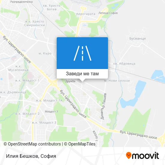 Илия Бешков карта