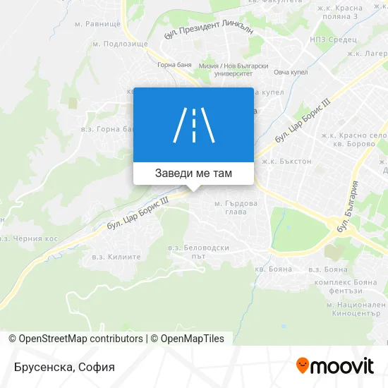 Брусенска карта