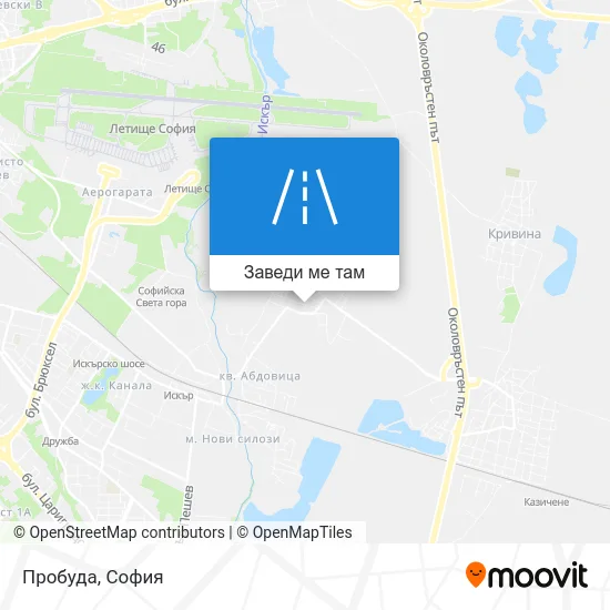 Пробуда карта