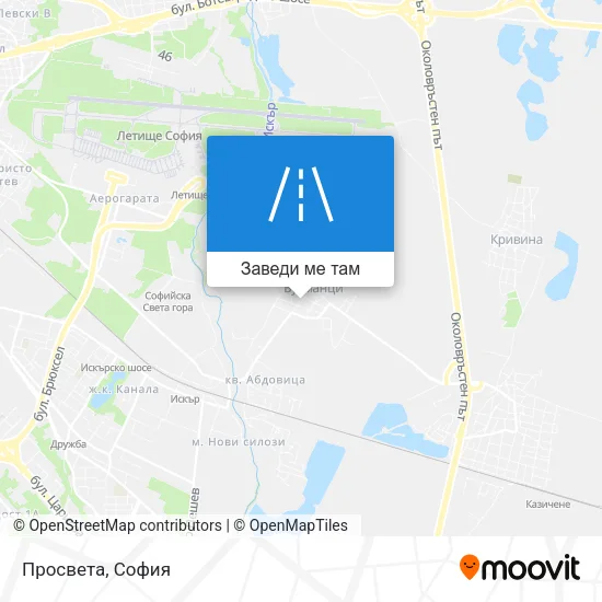 Просвета карта