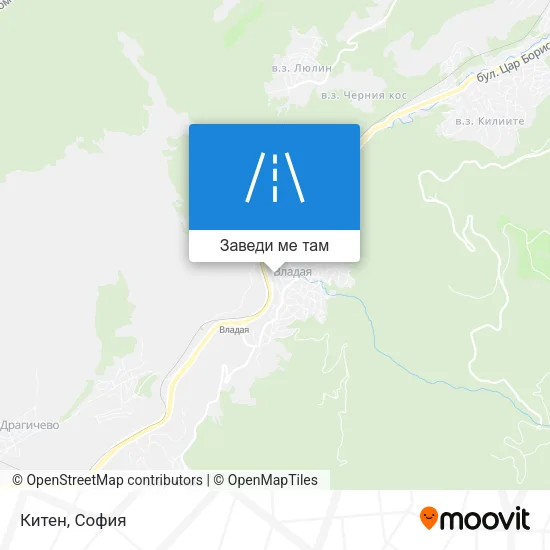 Китен карта