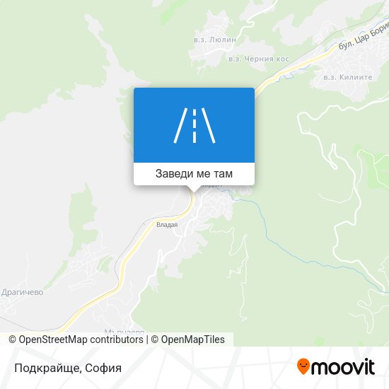 Подкрайще карта