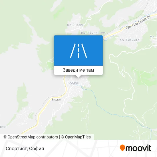 Спортист карта