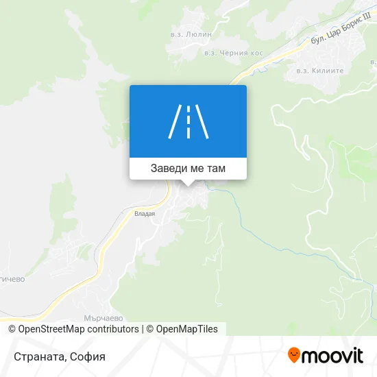 Страната карта