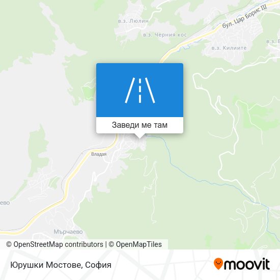 Юрушки Мостове карта