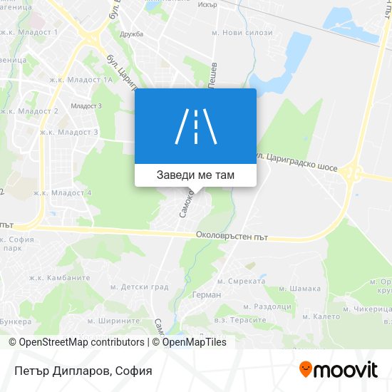 Петър Дипларов карта