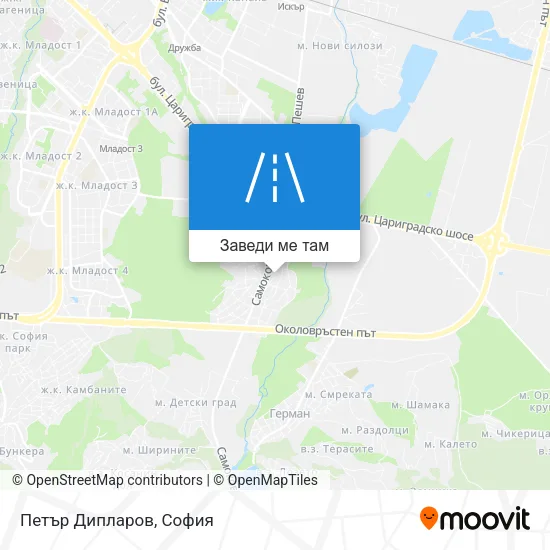 Петър Дипларов карта