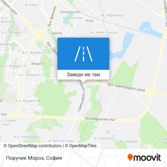 Поручик Мороз карта
