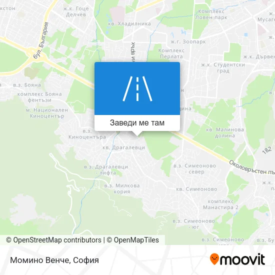 Момино Венче карта