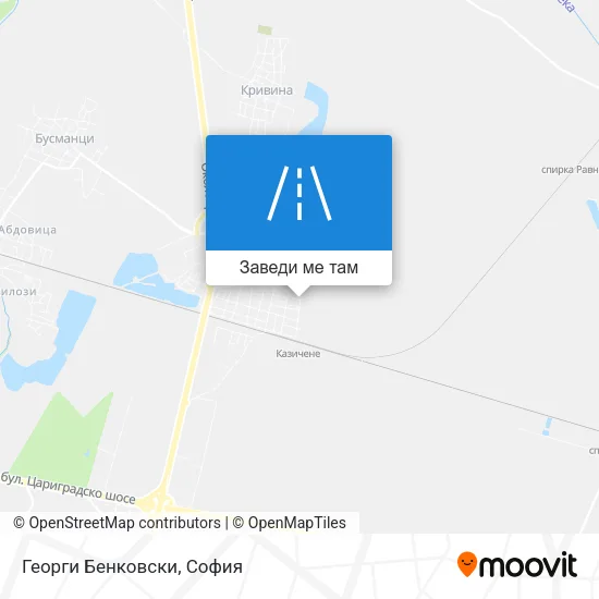 Георги Бенковски карта