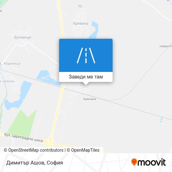Димитър Ашов карта