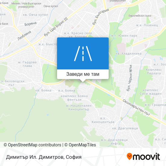 Димитър Ил. Димитров карта
