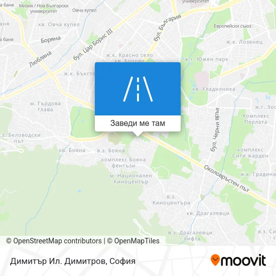 Димитър Ил. Димитров карта