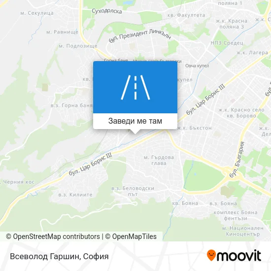 Всеволод Гаршин карта