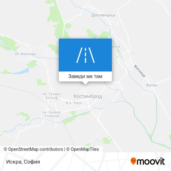 Искра карта