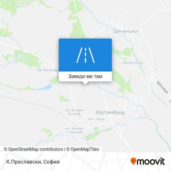 К.Преславски карта
