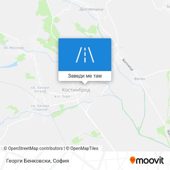 Георги Бенковски карта