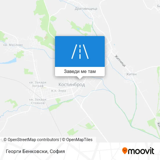 Георги Бенковски карта