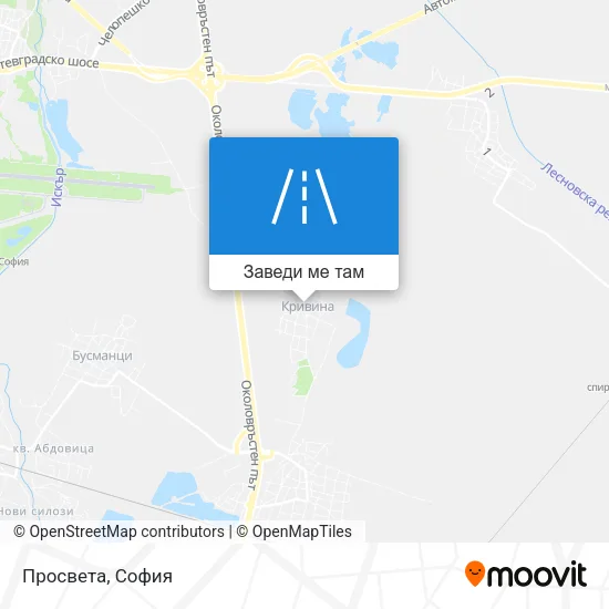 Просвета карта