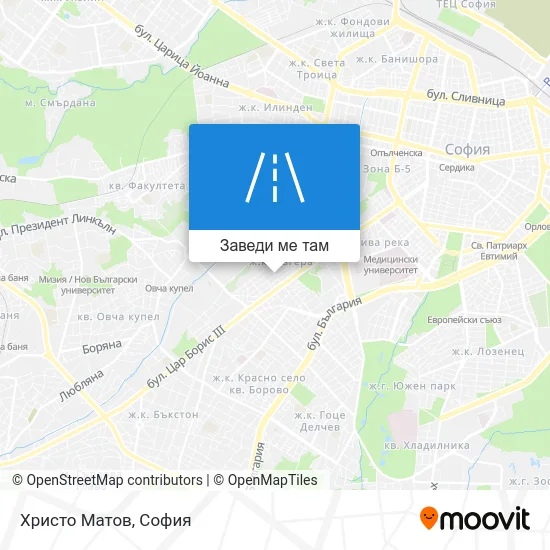 Христо Матов карта