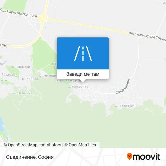 Съединение карта