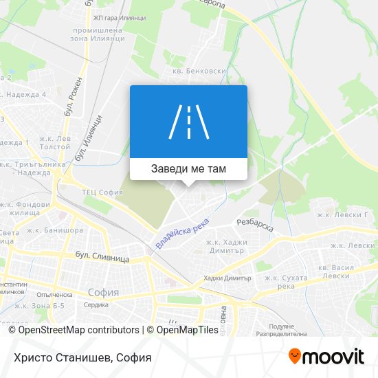 Христо Станишев карта