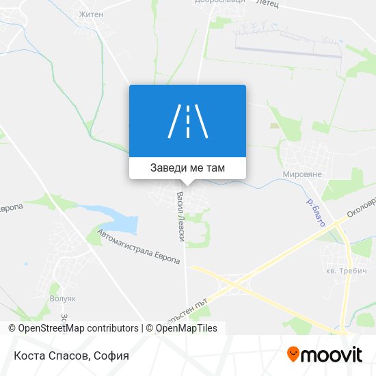 Коста Спасов карта