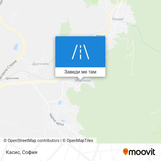 Касис карта