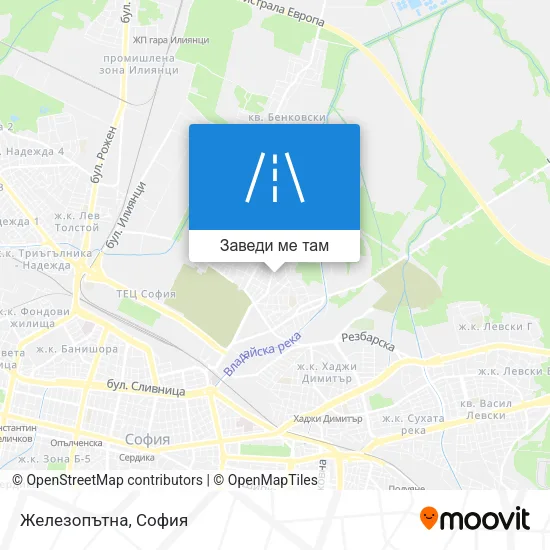 Железопътна карта