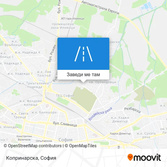 Копринарска карта