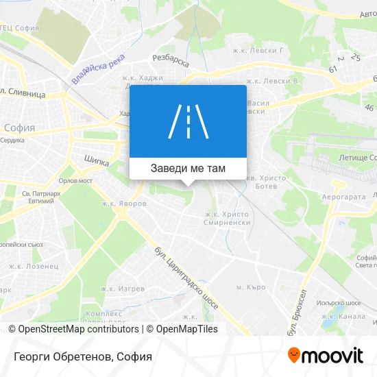 Георги Обретенов карта