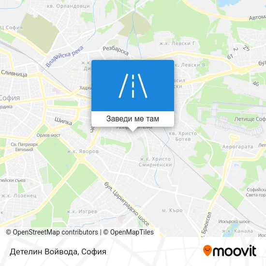 Детелин Войвода карта
