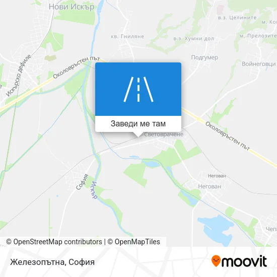 Железопътна карта