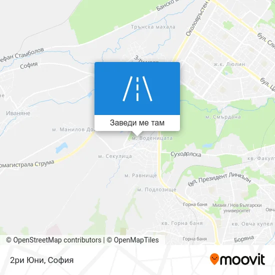 2ри Юни карта