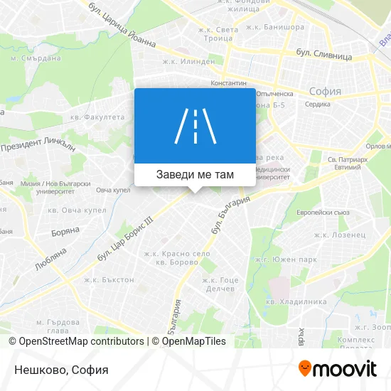 Нешково карта