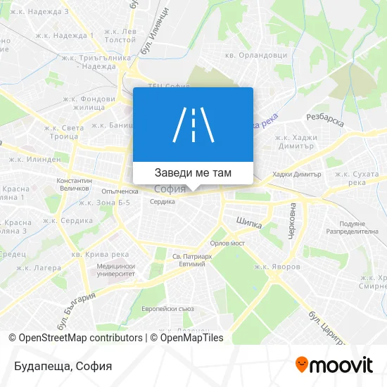 Будапеща карта