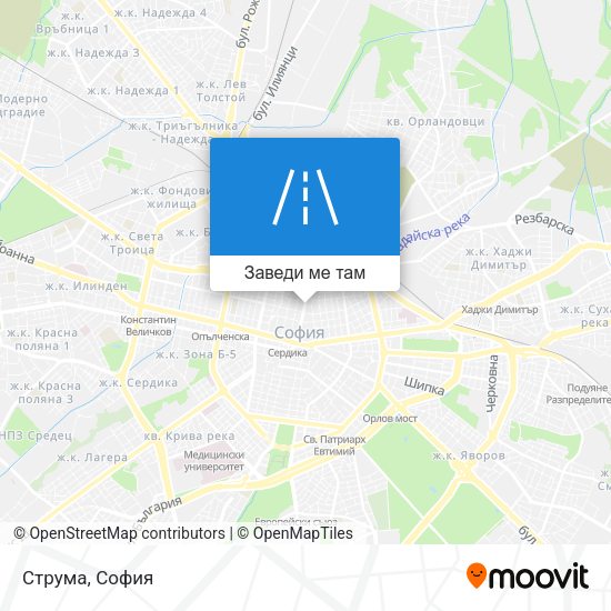 Струма карта