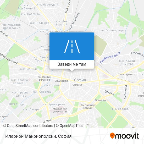 Иларион Макриополски карта