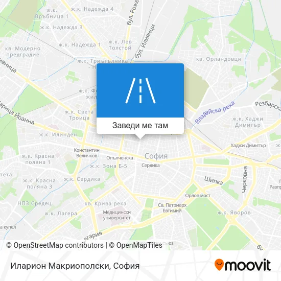 Иларион Макриополски карта