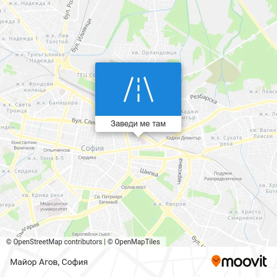 Майор Агов карта