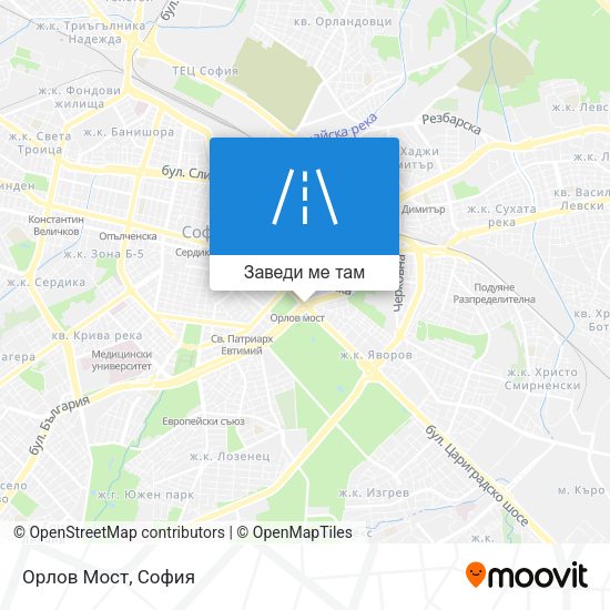 Орлов Мост карта
