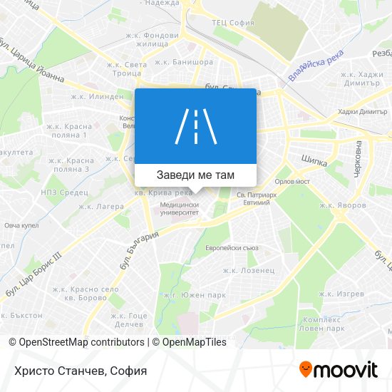 Христо Станчев карта
