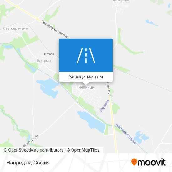 Напредък карта