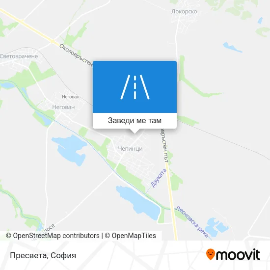 Пресвета карта