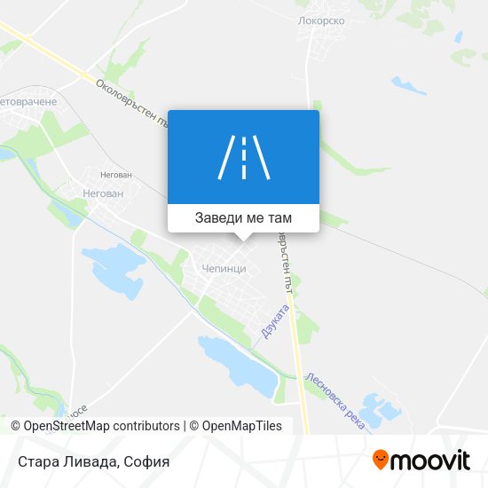 Стара Ливада карта