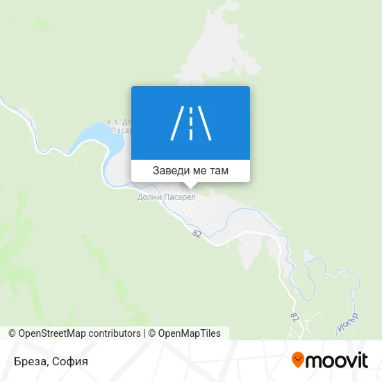 Бреза карта
