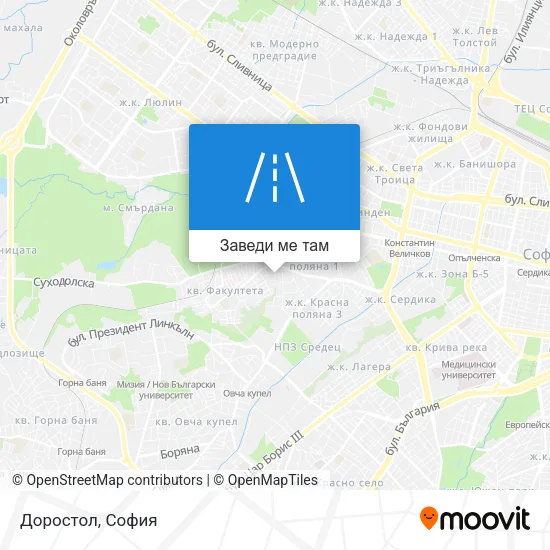 Доростол карта