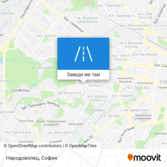 Народоволец карта