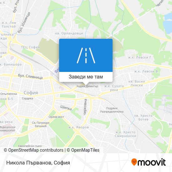 Никола Първанов карта